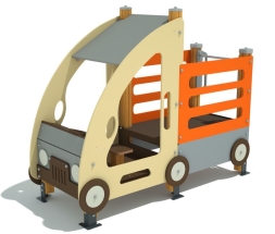 Игровой комплекс ДГ Грузовик без горки от 2 лет для детской площадки Игровой комплекс ДГ Грузовик без горки от 2 лет для детской площадки