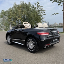 Электромобиль Mercedes-Benz Maybach S650 ZB188 Cabriolet черный, фото 11