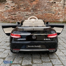 Электромобиль Mercedes-Benz Maybach S650 ZB188 Cabriolet черный Электромобиль Mercedes-Benz Maybach S650 ZB188 Cabriolet черный