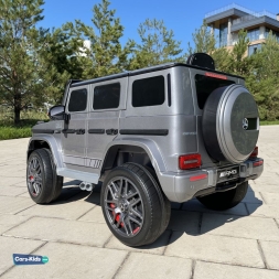 Электромобиль Mercedes-Benz AMG G63 k999kk серый, фото 3