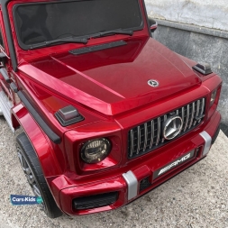 Электромобиль Mercedes-Benz AMG G63 k999kk 4WD красный, фото 15