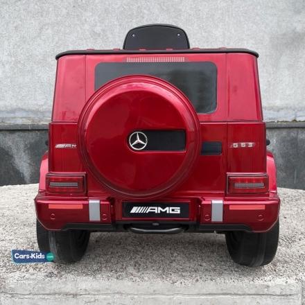 Электромобиль Mercedes-Benz AMG G63 k999kk 4WD красный, фото 2