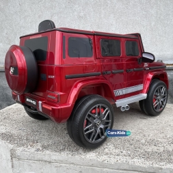 Электромобиль Mercedes-Benz AMG G63 k999kk 4WD красный, фото 3