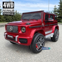 Электромобиль Mercedes-Benz AMG G63 k999kk 4WD красный, фото 1