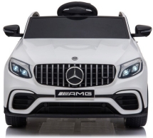 Электромобиль Mercedes-Benz GLC 63 AMG White 12V (полный привод, EVA) - QLS-5688