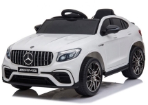 Электромобиль Mercedes-Benz GLC 63 AMG White 12V (полный привод, EVA) - QLS-5688