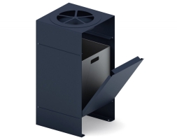 Урна парковая с пепельницей (под анкера) Порядок 2, фото 3