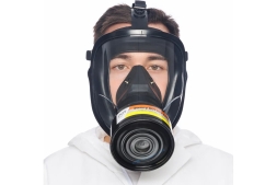 Противогаз фильтрующий ДОТ 460 марки А2В2Е2 категории 2 по маске панорамной МАГ 102-131-0016, фото 2