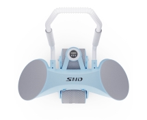 Тренажёр для пресса AB Roller SND голубой с ковриком 45 х 30 x 3.5 cм