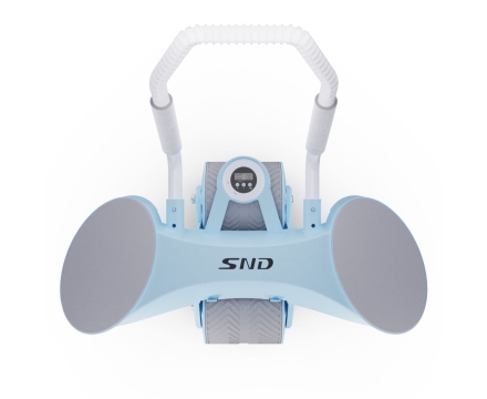 Тренажёр для пресса AB Roller SND голубой с ковриком 45 х 30 x 3.5 cм, фото 2