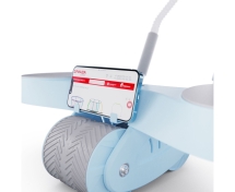 Тренажёр для пресса AB Roller SND голубой с ковриком 45 х 30 x 3.5 cм