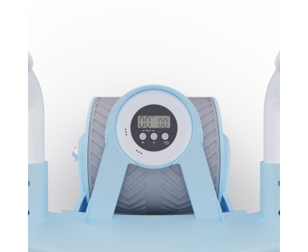 Тренажёр для пресса AB Roller SND голубой с ковриком 45 х 30 x 3.5 cм, фото 3