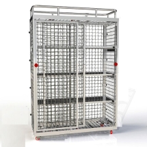 Стеллаж для хранения инвентаря в бассейне