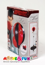 Набор для бокса детский (груша на стойке и перчатки)   KingSport 113881