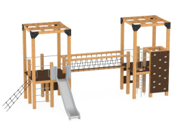 Детский игровой комплекс TORUDA Эко Лудо 3, фото 1