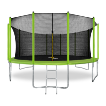 ARLAND Батут 16FT с внутренней страховочной сеткой и лестницей (Light green)