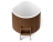 Купель CORNER 130 SMALL (термоберёза)