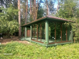 Застекленная беседка БОЛЬШОЙ ОАЗИС, фото 3