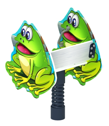 Лягушка - Качалка на пружине - ИО 22.01.07-И1, фото 4