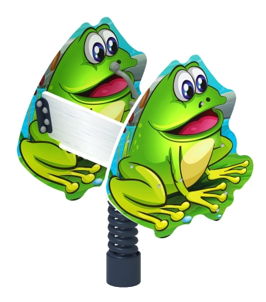 Лягушка - Качалка на пружине - ИО 22.01.07-И1, фото 3