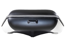 Броня-320 СК слань+киль белый-черный (Лодка ПВХ под мотор с усилением)