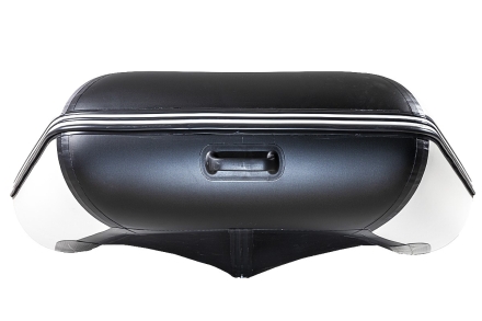 Броня-320 СК слань+киль белый-черный (Лодка ПВХ под мотор с усилением), фото 4