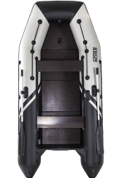 Броня-320 СК слань+киль белый-черный (Лодка ПВХ под мотор с усилением), фото 6 Броня-320 СК слань+киль белый-черный (Лодка ПВХ под мотор с усилением), фото 6