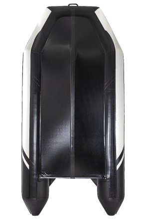 Броня-320 СК слань+киль белый-черный (Лодка ПВХ под мотор с усилением), фото 8