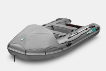 GLADIATOR E 380 PRO AIR Темносерый моторная лодка ПВХ НДНД