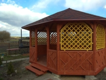 Овальная беседка ВЕСЕННЯЯ