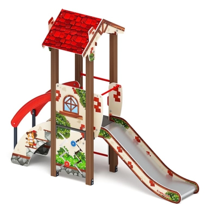 В гостях у сказки - ДИК 1.05.01-02.С - Игровой комплекс H=900, фото 1