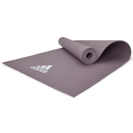 Коврик (мат) для йоги Adidas, Цвет Дымчатый серый, ADYG-10400VG, фото 2