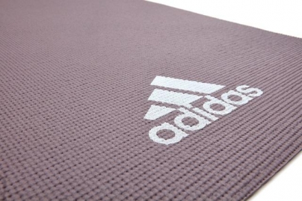 Коврик (мат) для йоги Adidas, Цвет Дымчатый серый, ADYG-10400VG, фото 3