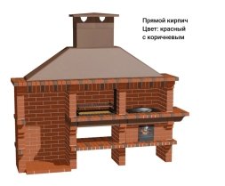 Печь Аристократ 832 Прямоугольный кирпич красный, фото 12