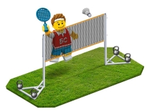 Стойки бадминтонные передвижные, пара Стойки бадминтонные передвижные, пара