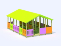 МФ 5.19 Веранда деревянная