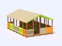 МФ 5.19 Веранда деревянная