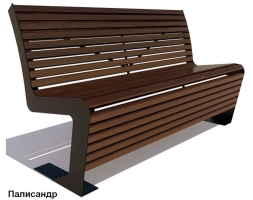 Скамейка парковая Пушкино, Сосна 1,8 м, фото 5