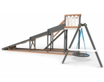 Деревянная зимняя горка Сорбет Мята №3 Ультра с гнездом Деревянная зимняя горка Сорбет Мята №3 Ультра с гнездом