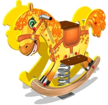 Качалка на пружине Пони У2 КЧ072 для детской площадки