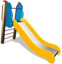 Детская горка Волна Г049 H=950 для игровых площадок Детская горка Волна Г049 H=950 для игровых площадок