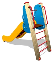 Детская горка Волна Г049 H=950 для игровых площадок Детская горка Волна Г049 H=950 для игровых площадок