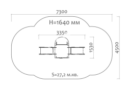 Горка двойная Аленький цветочек 08205 для детской площадки, фото 3 Горка двойная Аленький цветочек 08205 для детской площадки, фото 3
