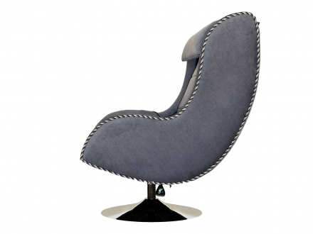 Офисное массажное кресло Ego Max Comfort EG3003 Серый (Микрошенилл), фото 4