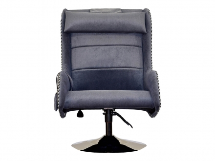 Офисное массажное кресло Ego Max Comfort EG3003 Серый (Микрошенилл), фото 3