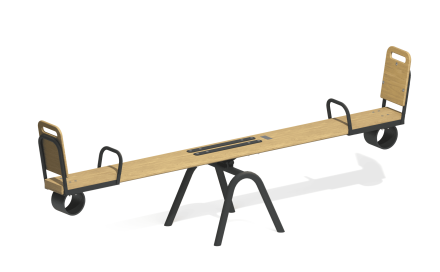 Качели-балансир Малая КБ-01М для игровой площадки, фото 2