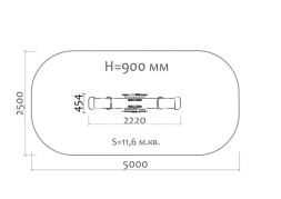 Качели-балансир Печка 04115.21 для детской площадки, фото 3 Качели-балансир Печка 04115.21 для детской площадки, фото 3