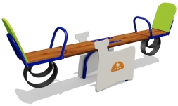 Качели-балансир Печка 04115.21 для детской площадки, фото 1 Качели-балансир Печка 04115.21 для детской площадки, фото 1