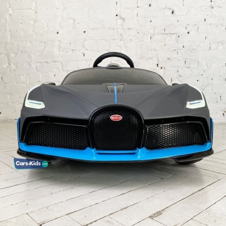 Электромобиль Bugatti Divo 12V — HL338 серый матовый, фото 3