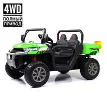 Электромобиль грузовик H005HH 4WD зеленый